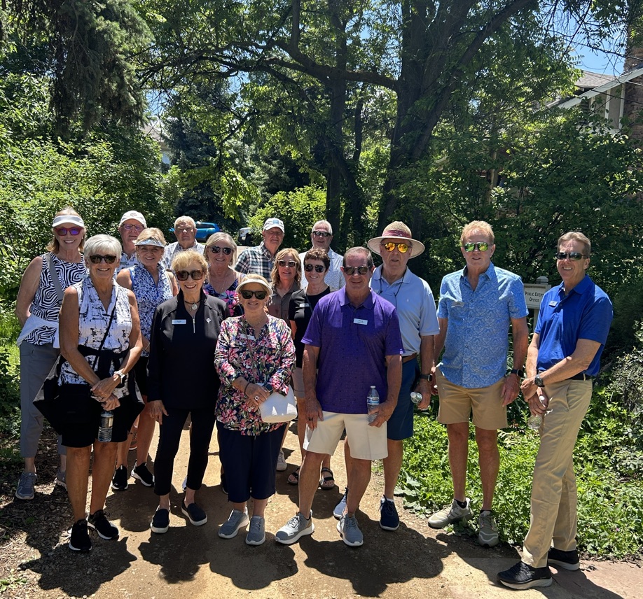 Group enjoying a corporate retreat in Boulder