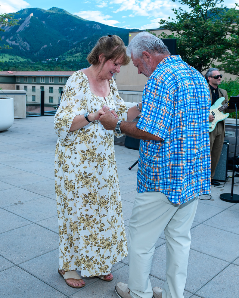 Dancing kept guests entertained at the St Julien Hotel