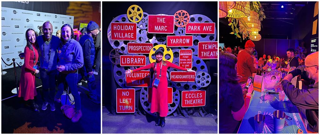 Volunteers at Sundance film festival