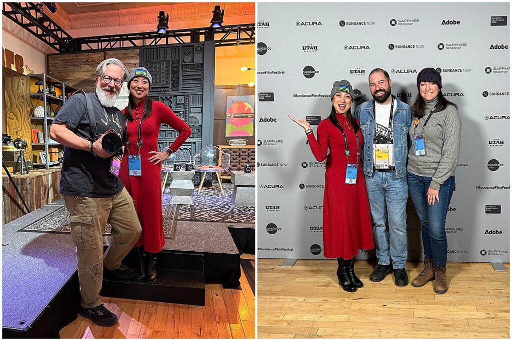 Volunteers at Sundance film festival