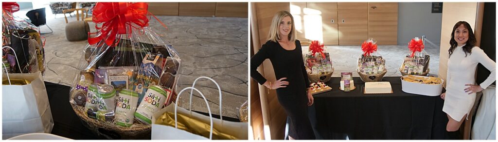 Giveway prizes at a grand opening event